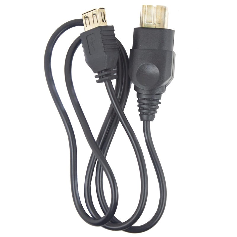 jujinglobal USB Type A Female to Xbox Converter Adapter Cable for Original Xbox About 78CM (2.56FT) - Image 1